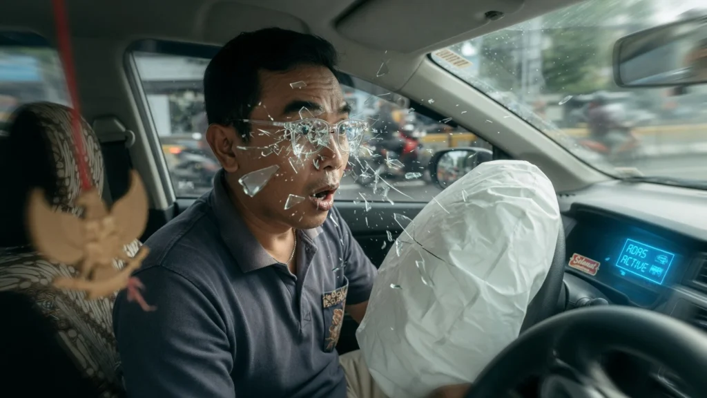 Material Polikarbonat dan Trivex sebagai Pelindung Utama