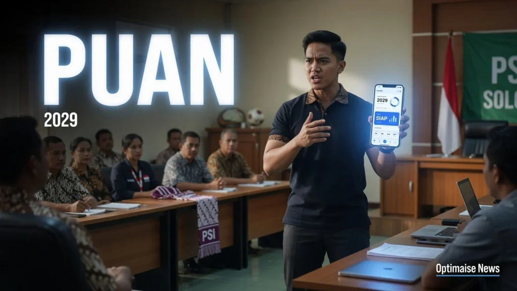 Kaesang Pangarep Maju Caleg 2029 Satu Dapil dengan Puan