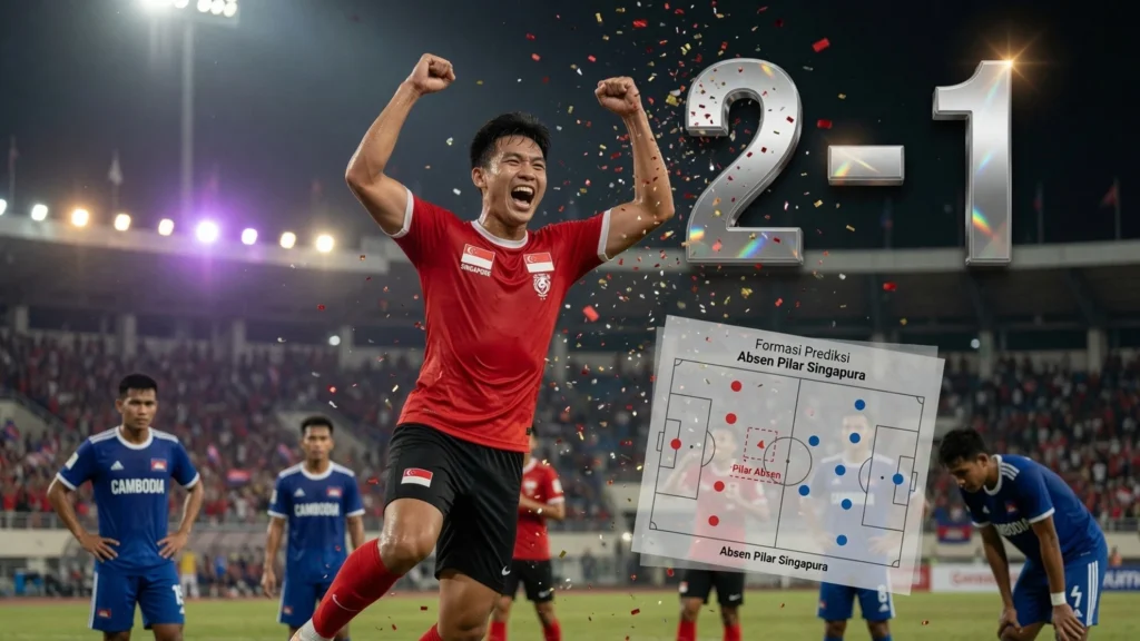 Absen Pilar Singapura vs Formasi Prediksi Kedua Tim