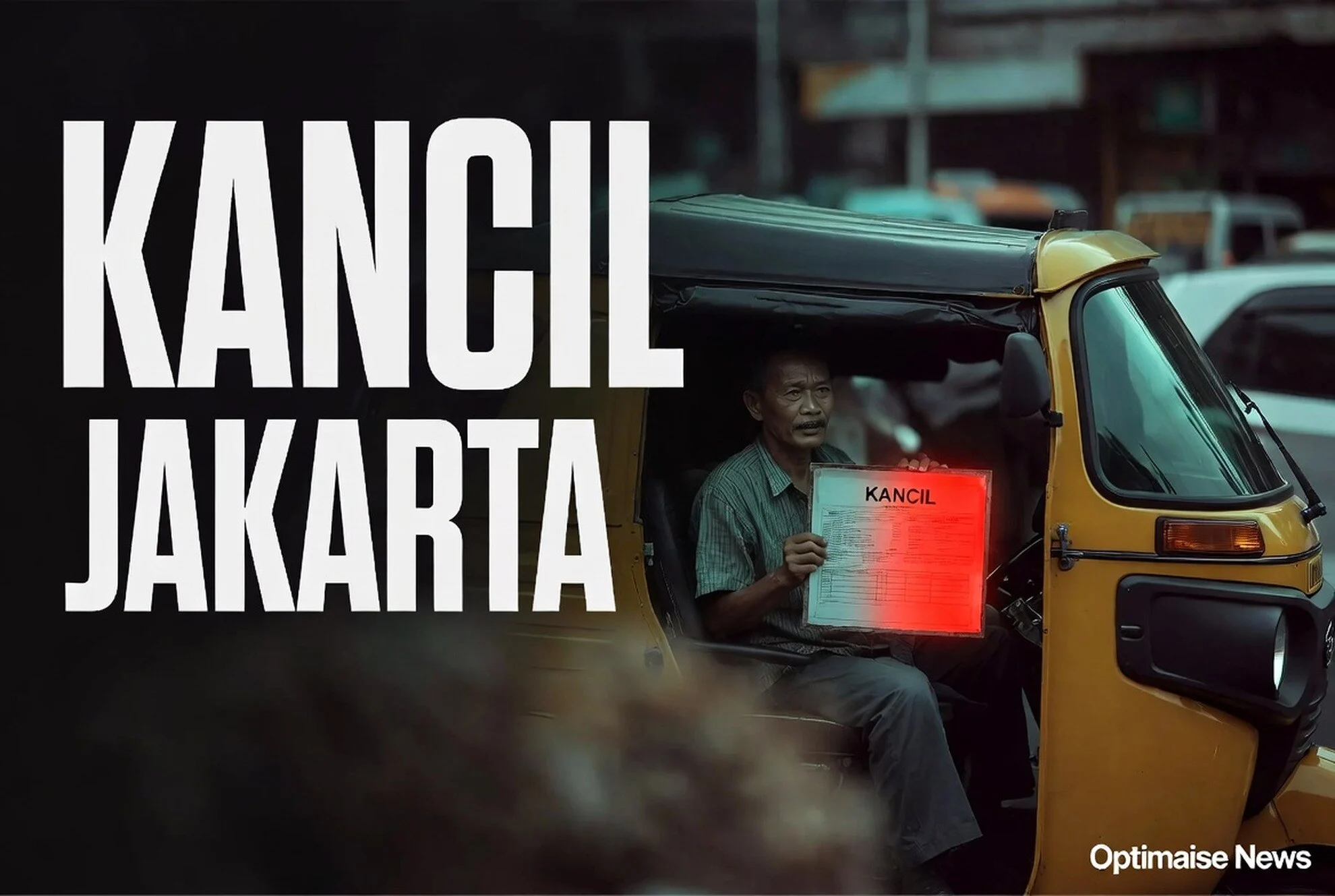 Kancil dan Bajaj Masih Melintas di Jakarta di Tengah Armada Online