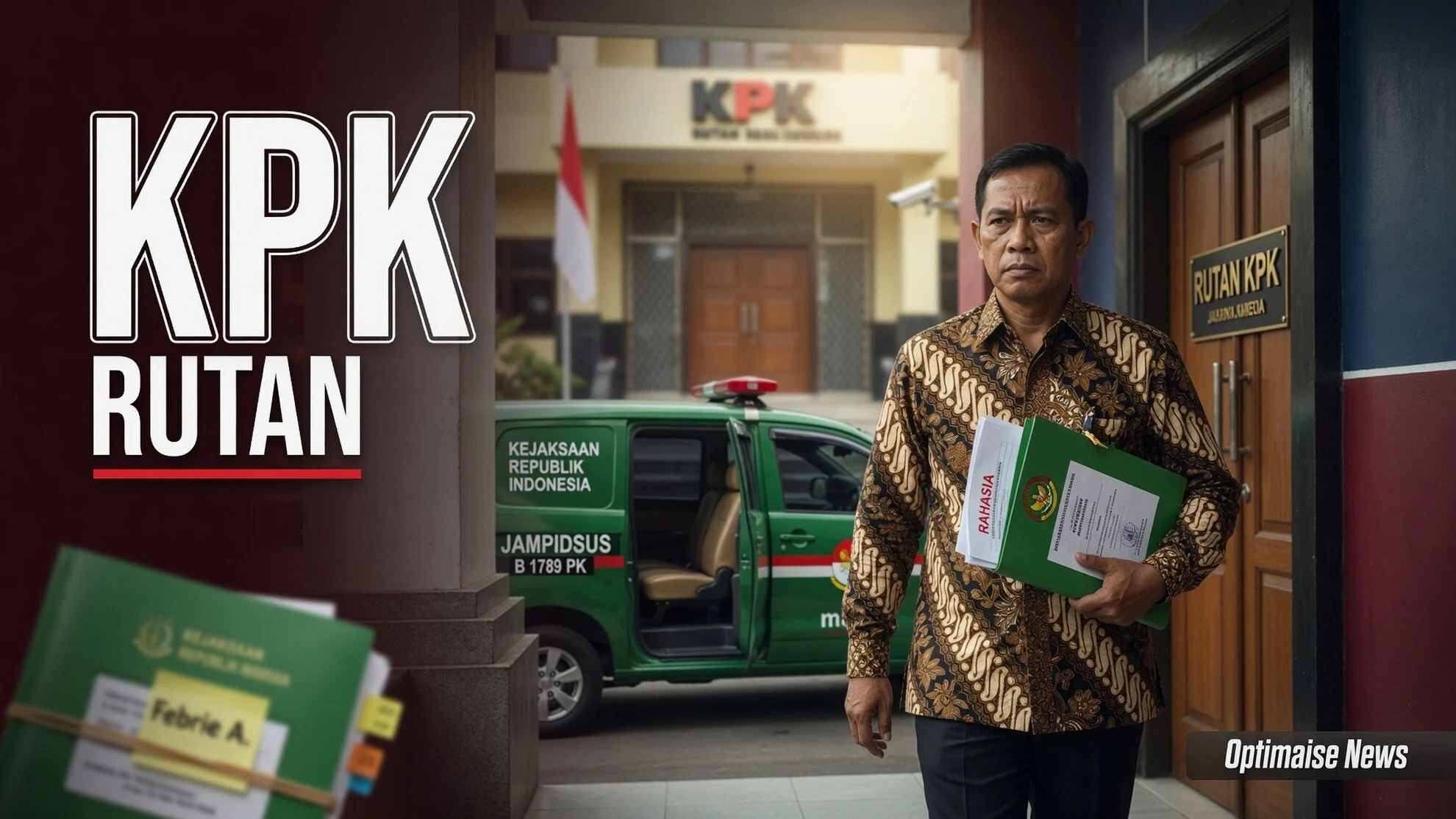 Kejagung Tahan Febrie di Rutan KPK 20 Hari demi Lindungi Kasus Besar