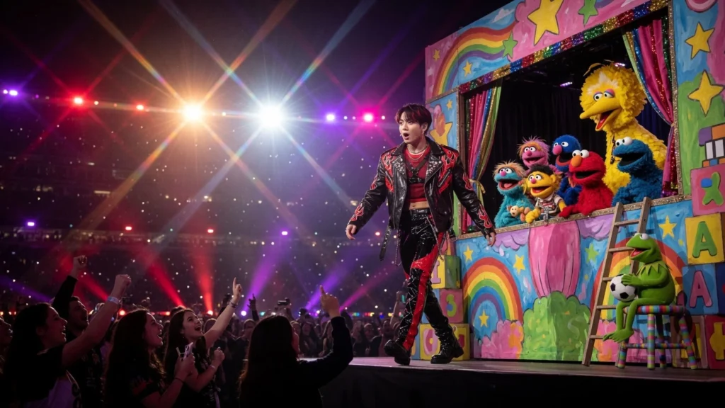 Dynamite sebagai Pemicu Nyanyi Bersama Seisi MetLife Stadium