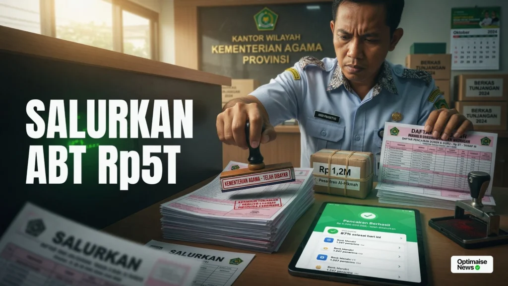 Kemenag Salurkan ABT Rp5