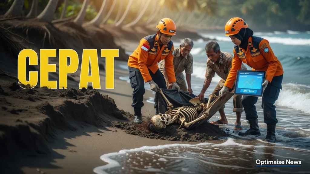 Kerangka Manusia di Pantai Legundi Picu Rantai Respons Cepat