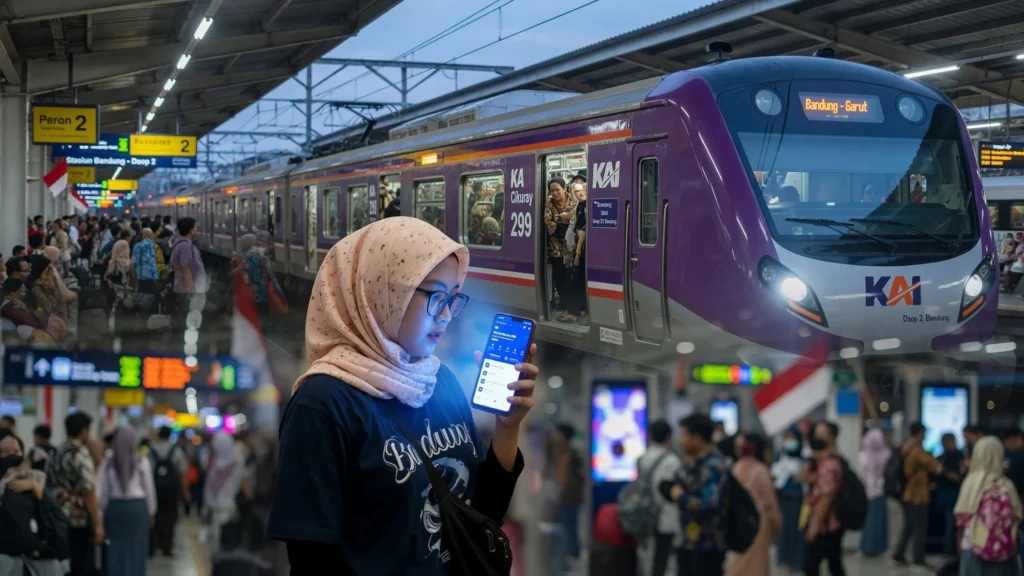Sepuluh KA Teratas yang Berangkat dari Wilayah Bandung
