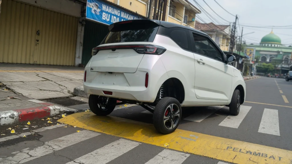 Keseimbangan RWD plus karakter kemudi EPS