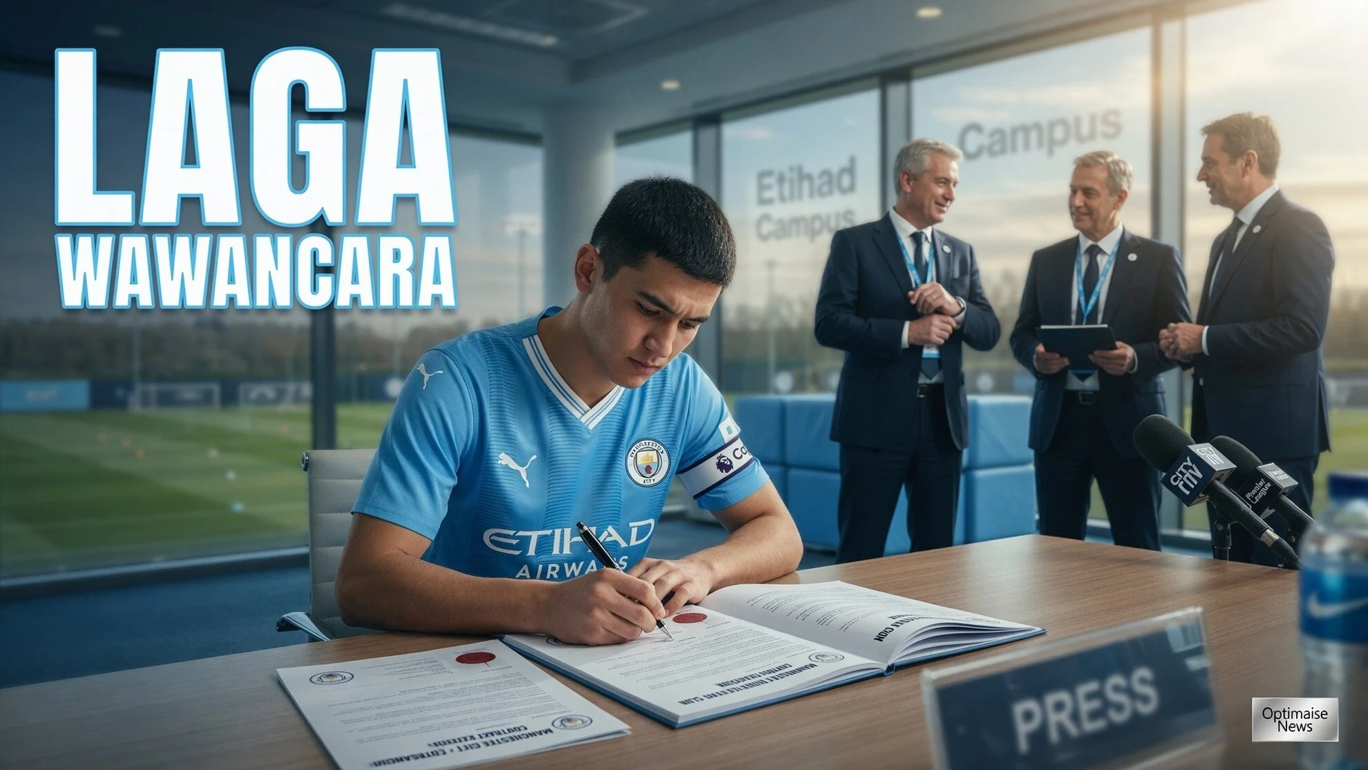 Khusanov Perpanjang Kontrak City hingga 2031 Usai 37 Laga
