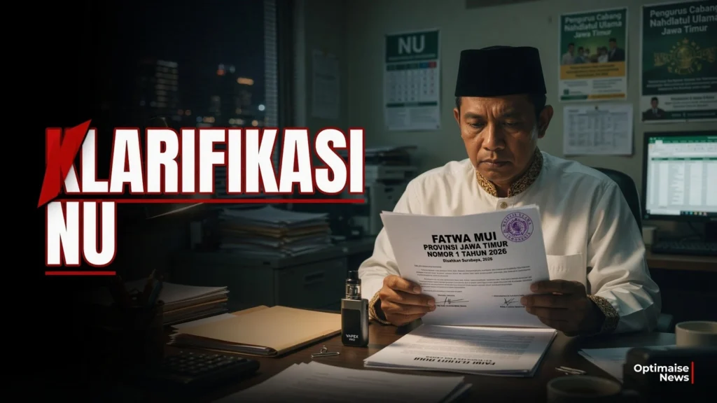 Klarifikasi NU: Fatwa MUI Jatim Hanya Haramkan Vape