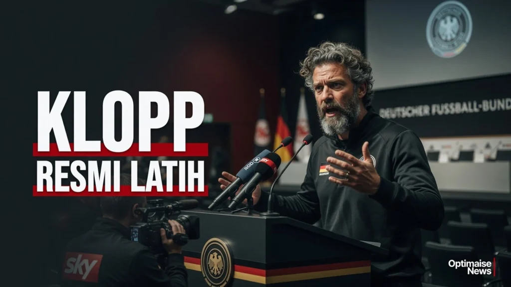 Klopp Resmi Latih Jerman 4 Tahun
