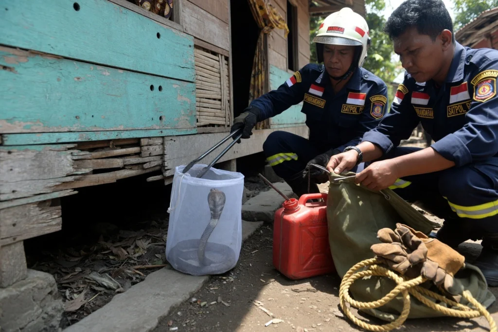 Banjir sebagai Pemicu Munculnya Ratusan Ular Berbisa