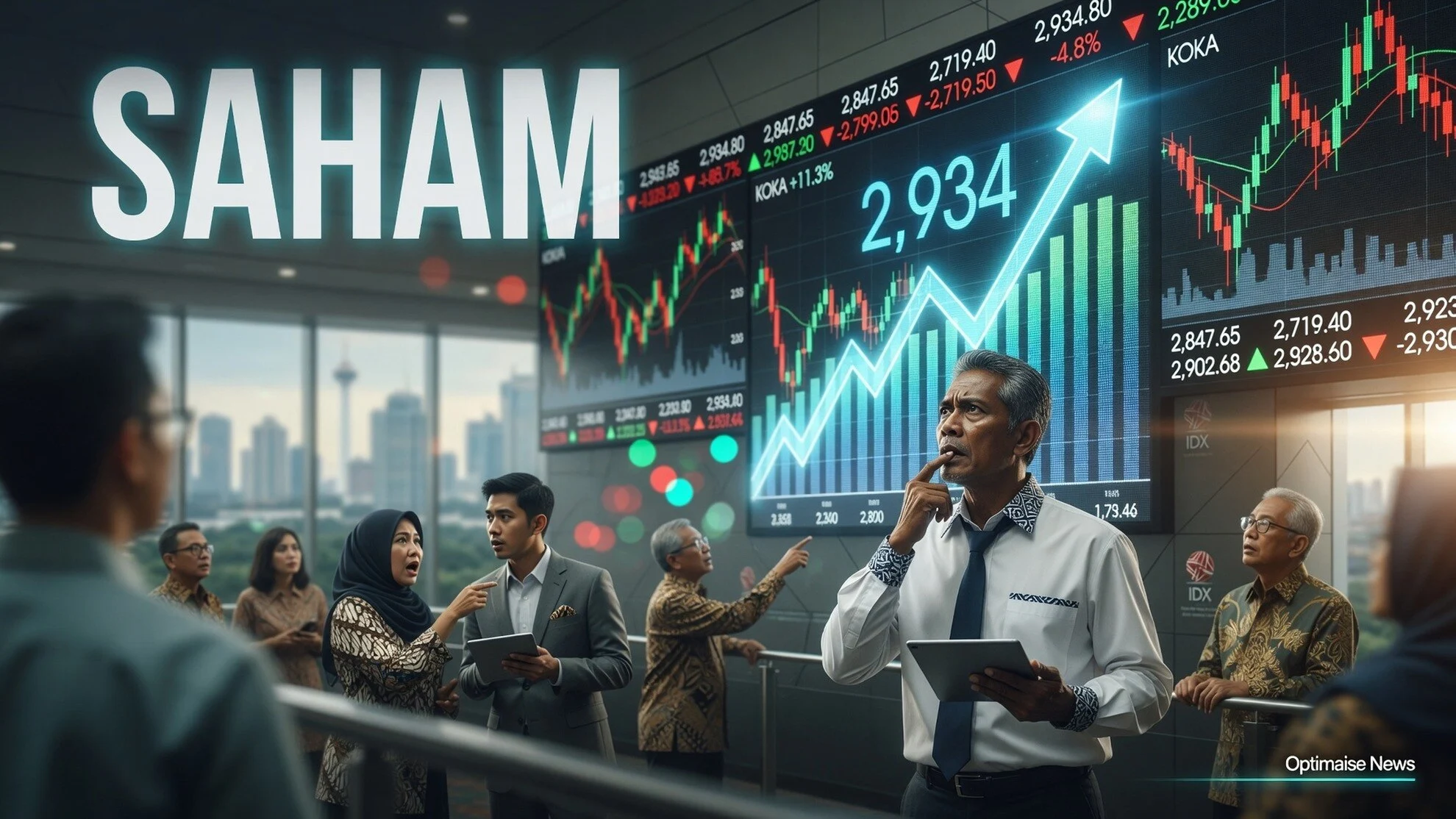 Koka Indonesia (KOKA) Respons BEI: Saham Naik Imbas Sentimen Positif