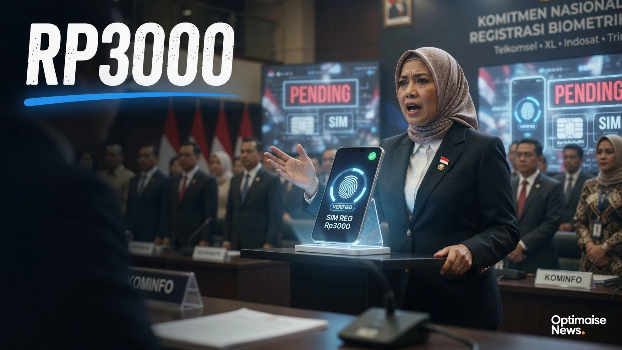 Komdigi Mediasi Tarif Biometrik SIM, Operator Biaya Rp3.000