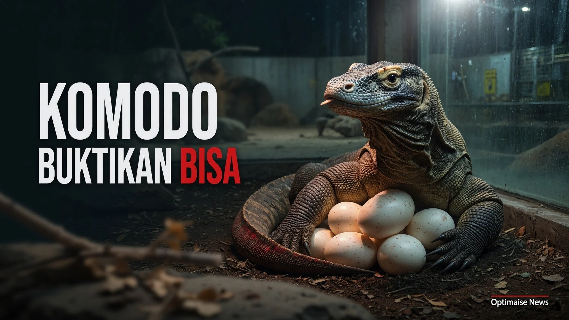 Komodo Buktikan Bisa Berkembang Biak Tanpa Pejantan 25 Telur