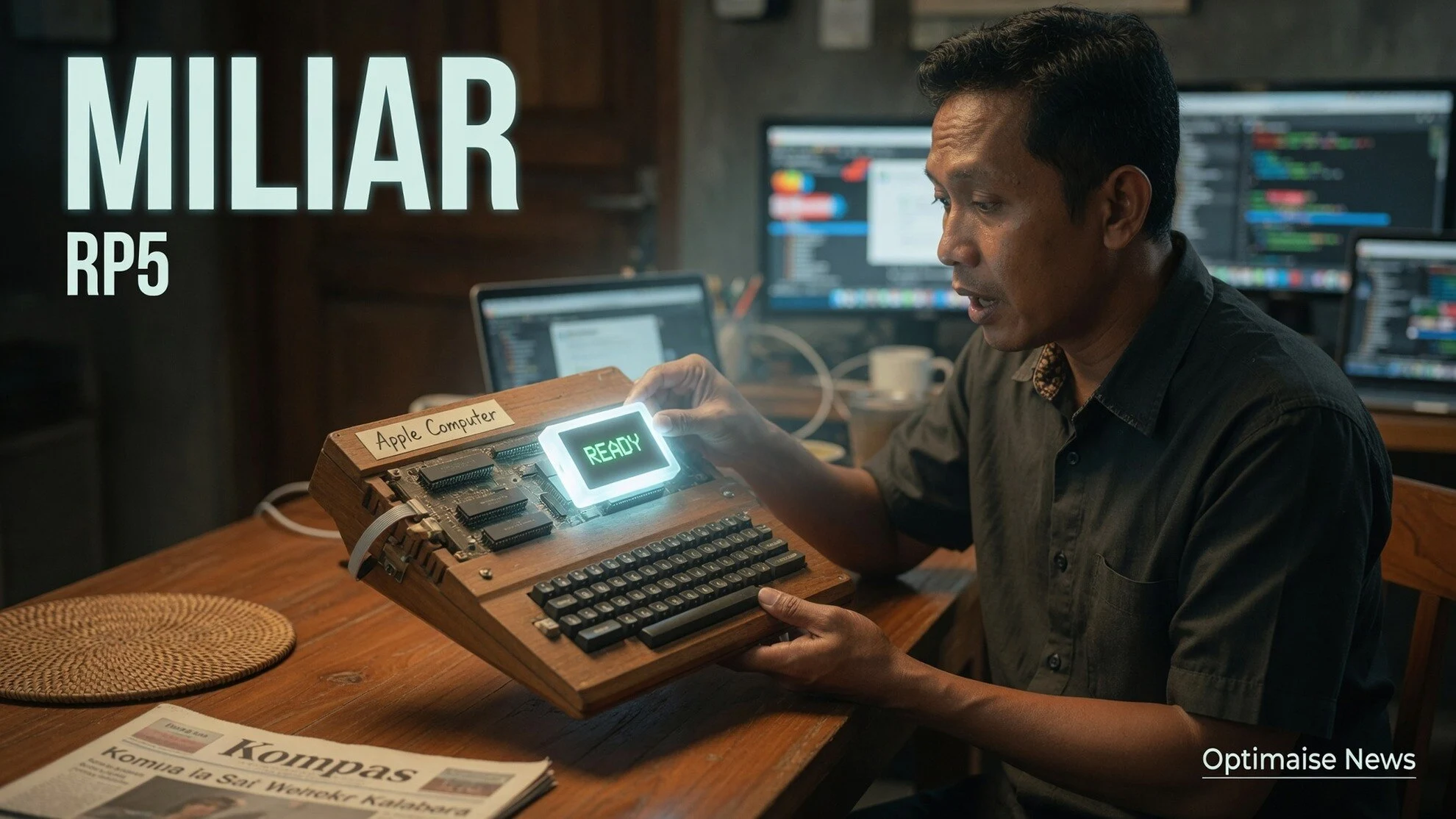 Komputer Pertama Apple Kantongi Rp5 Miliar