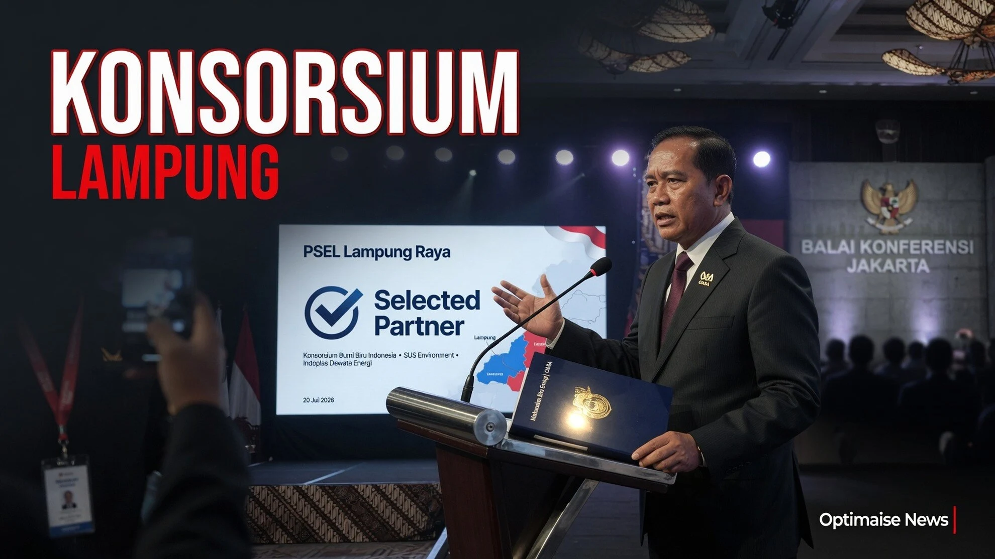 Konsorsium OASA Jadi Mitra PSEL Lampung Raya 1.167 Ton