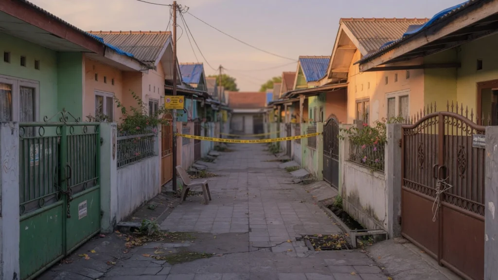 Pemanfaatan hubungan bertetangga oleh pelaku
