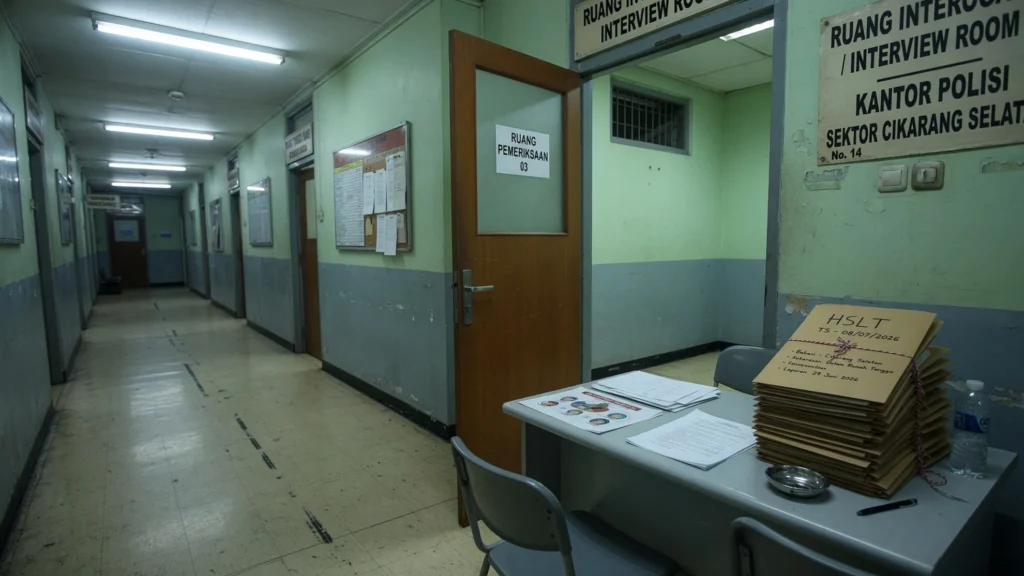 Pelaku Utama Penyekap dan Penganiaya Wanita di Bekasi Menjalani Pemeriksaan