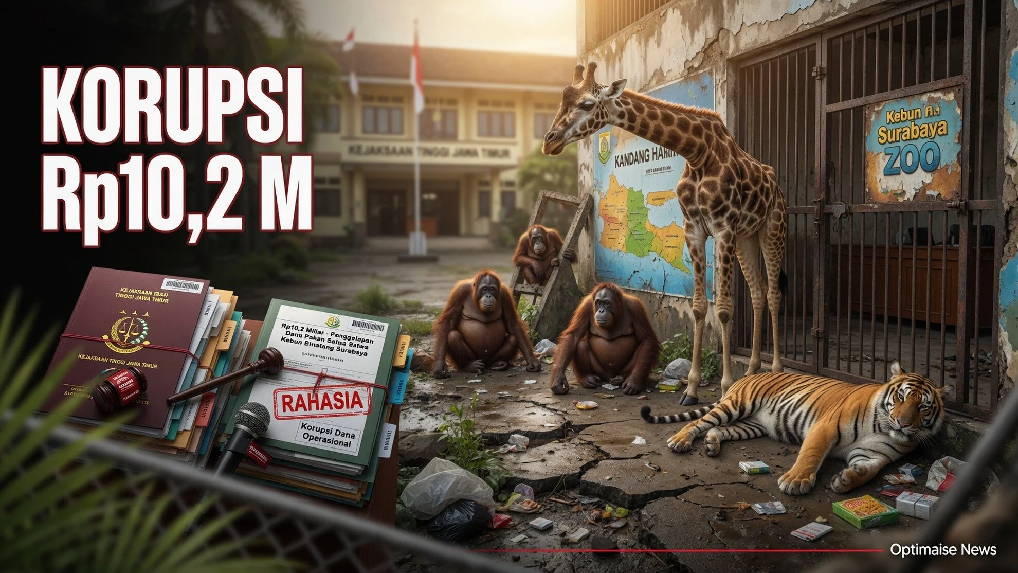 Korupsi Pakan Satwa Rp10,2 M, Sahroni Desak Audit Semua Kebun Binatang