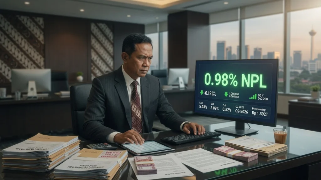 Kredit Rp1.592 Triliun Hampir 2x Industri, Kualitas Tetap Ketat