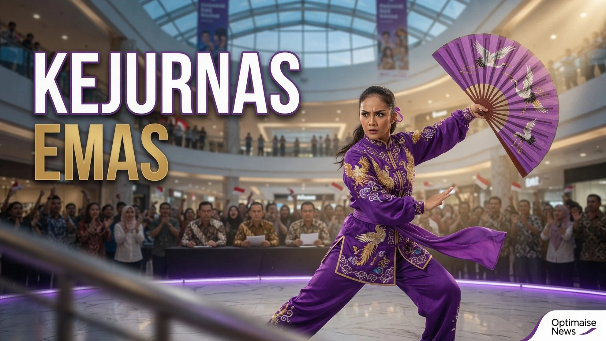 Kris Dayanti Raih Medali Emas Shanzi Skor 8,80 di Kejurnas