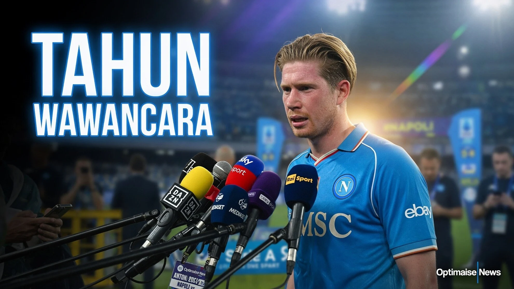 Kritik De Bruyne ke Conte, Napoli Kunci Kontrak 2+1 Tahun
