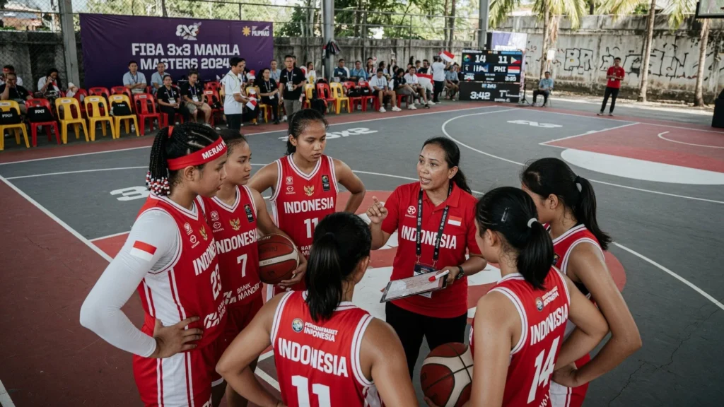 2 Kali Kalah, Timnas Basket 3x3 RI Tak Lolos Draw B