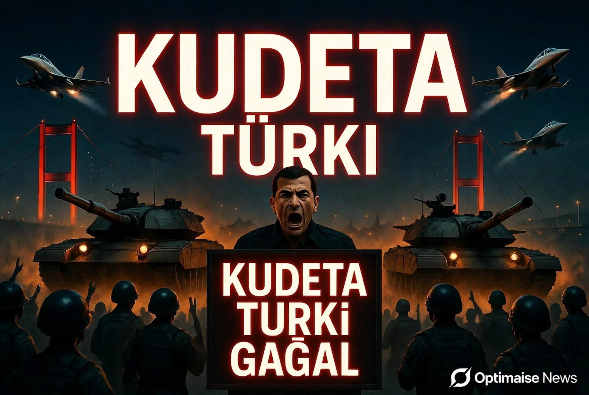 Kudeta Turki Gagal: Erdogan Tahan 390 Ribu, Kuasa Meluas 10 Tahun
