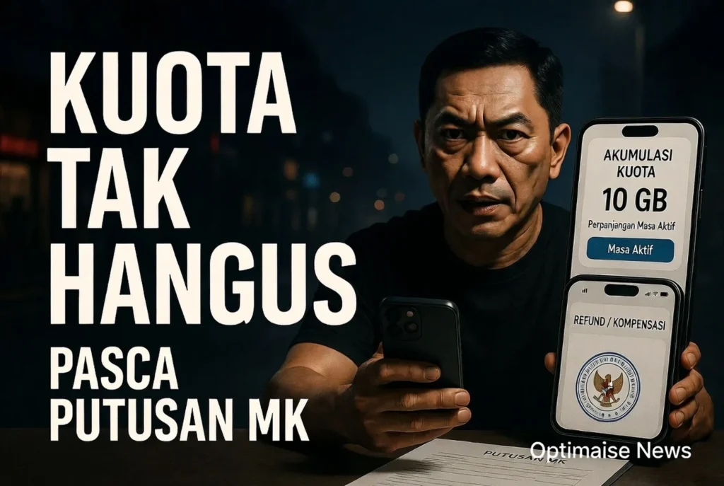 Kuota Tak Hangus Otomatis: MK Putuskan Operator Beri Pilihan