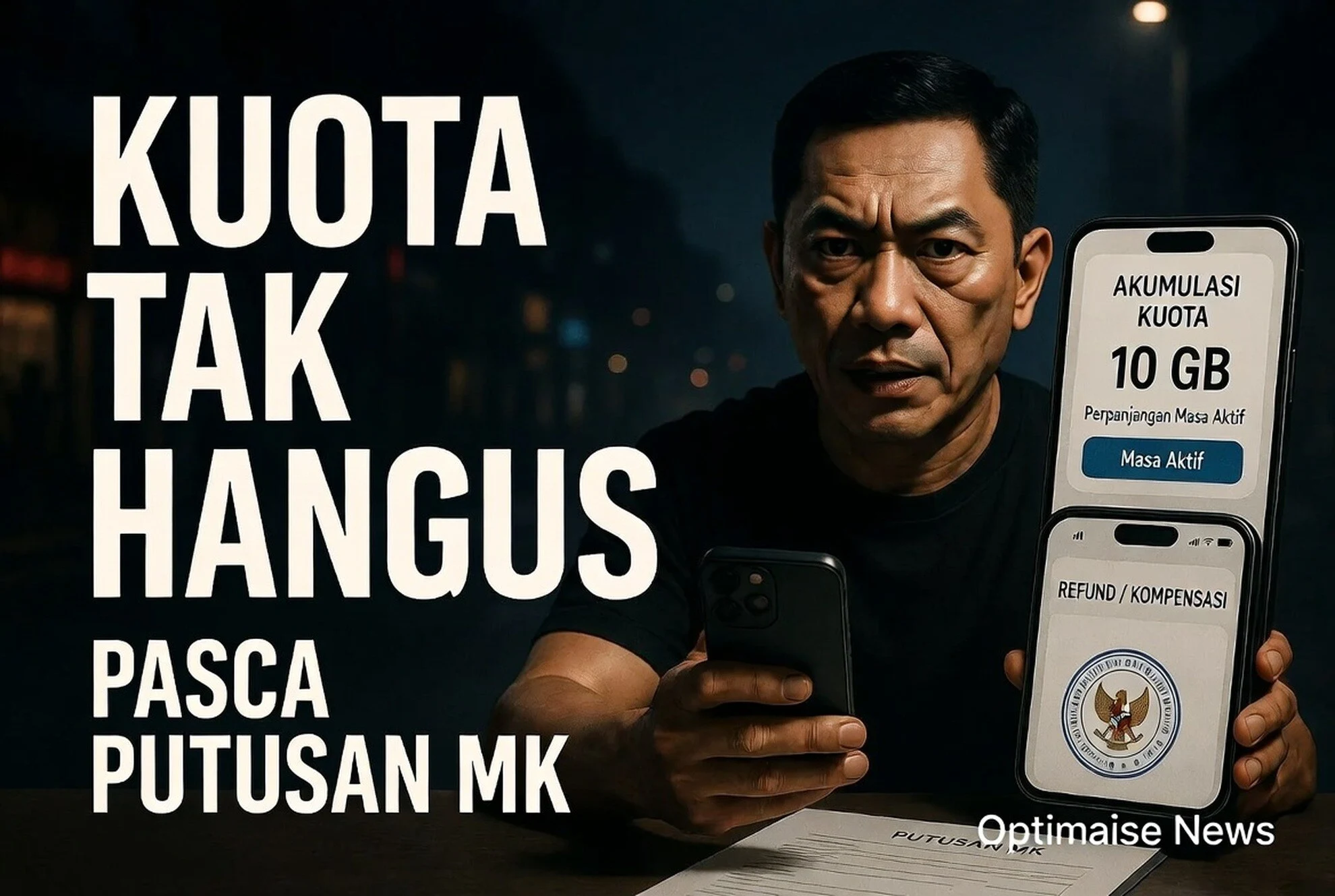 Kuota Tak Hangus Otomatis: MK Putuskan Operator Beri Pilihan