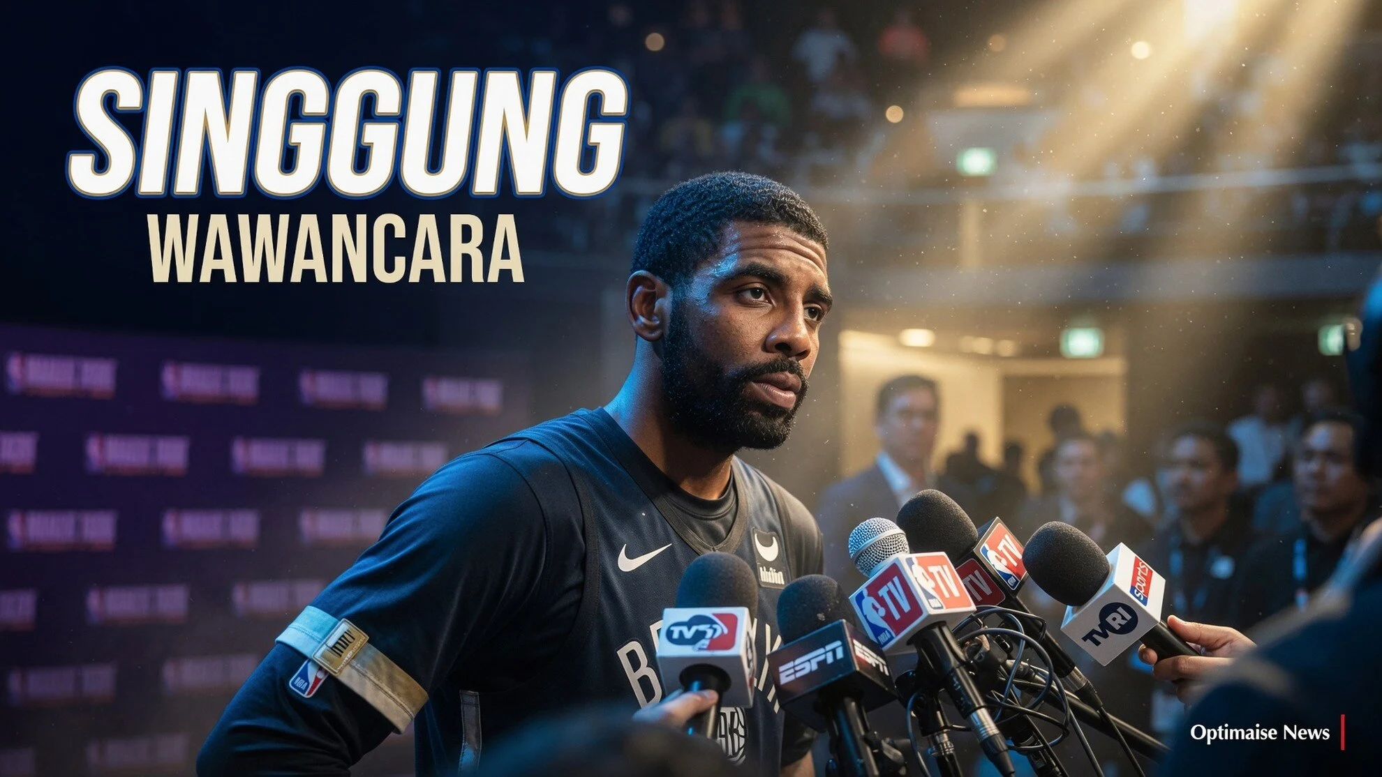 Kyrie Irving 'Lawan' Legenda Basket Indonesia, Singgung