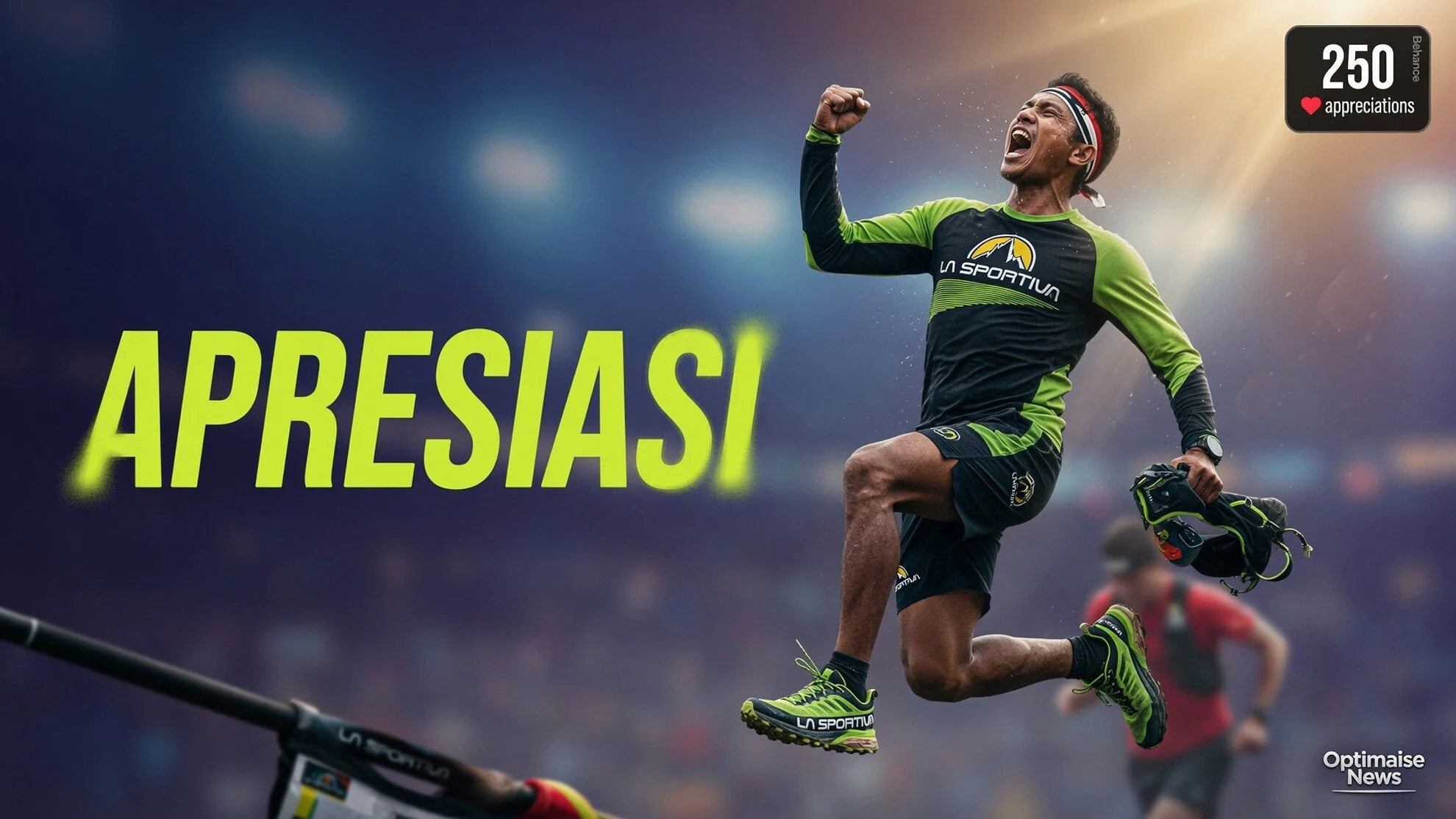 LA Sportiva Dominasi Key Visual Banner: 250 Apresiasi