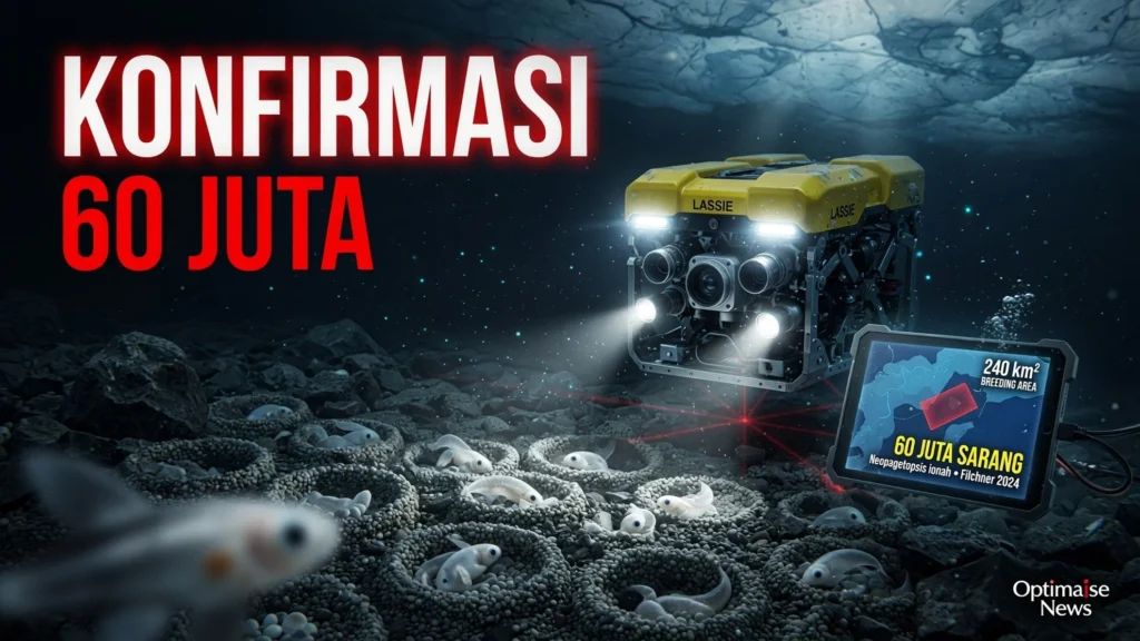 LASSIE Konfirmasi 60 Juta Sarang Ikan Es di Antartika Masih Utuh