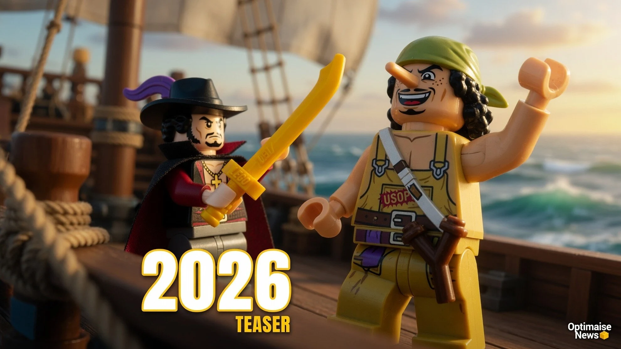LEGO ONE PIECE Teaser Usopp, Rilis 29 September 2026