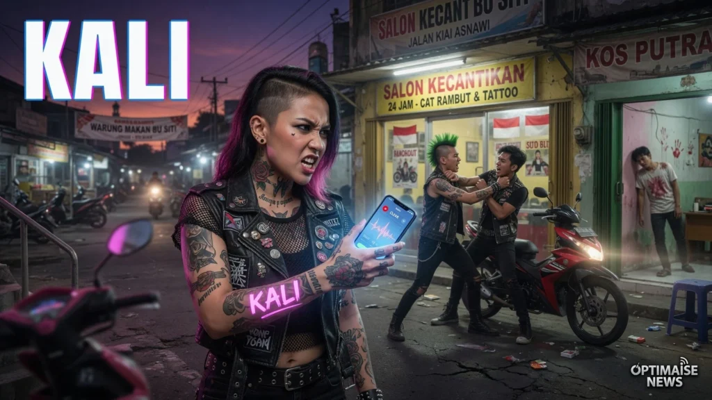 Lady Punk Mondy Tatto Jadi Tersangka Usai FA Ditikam 7 Kali