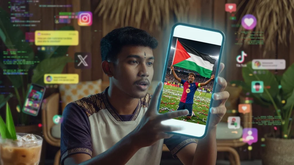 Identitas Iman yang Tampil di Lapangan Hijau