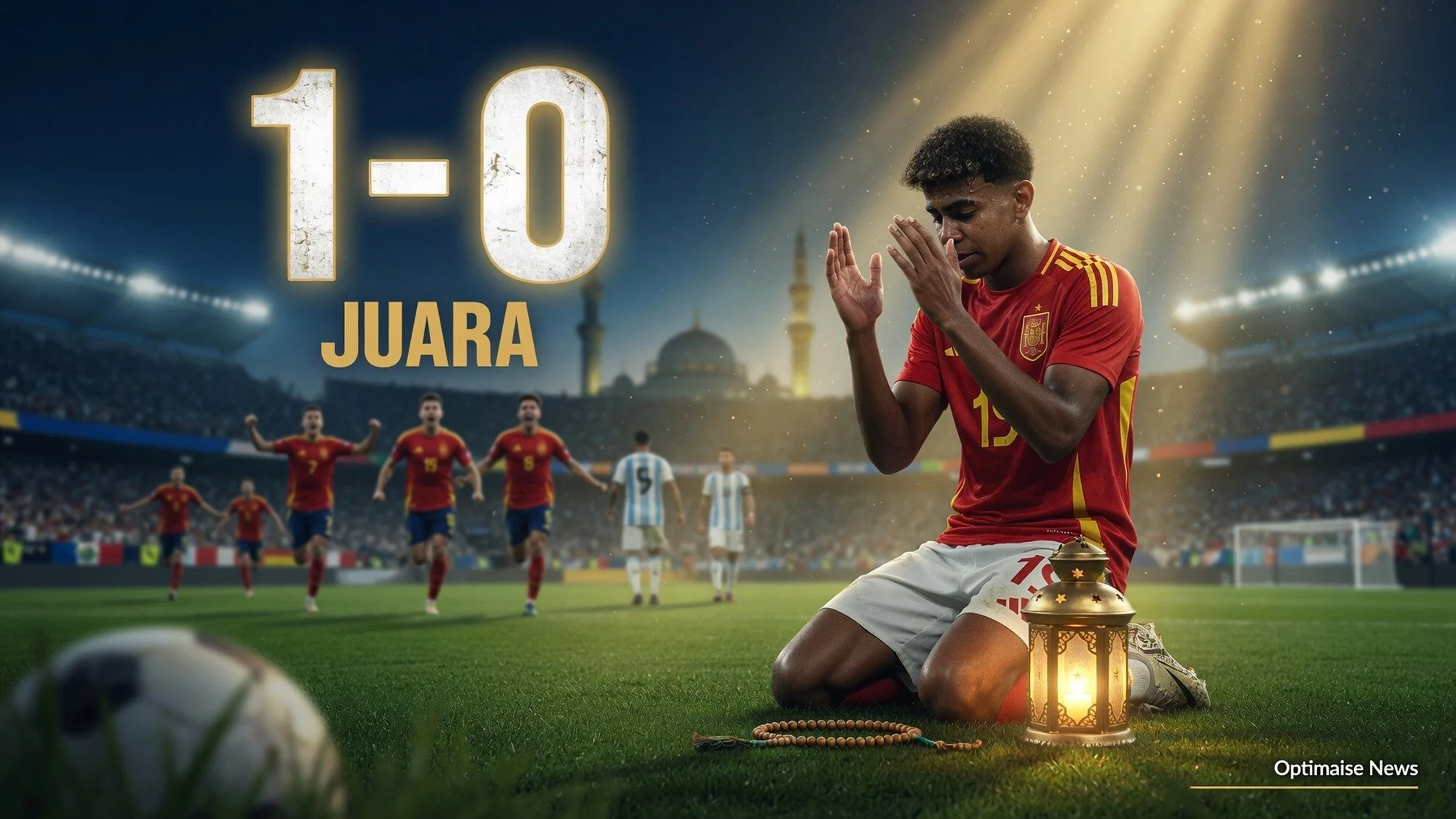 Lamine Yamal Religion Tersorot usai Spanyol Juara 1-0