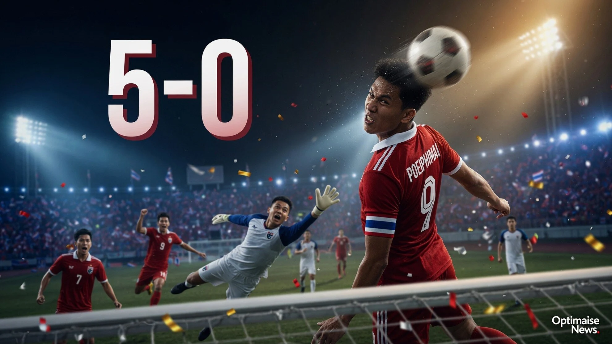 Laos Vs Thailand 5-0