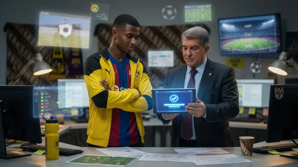 Rincian Biaya Transfer dari Dortmund ke Camp Nou