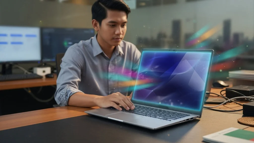 Pilihan Layar 14 Inci: IPS 2,5K 144Hz atau OLED Warna Penuh