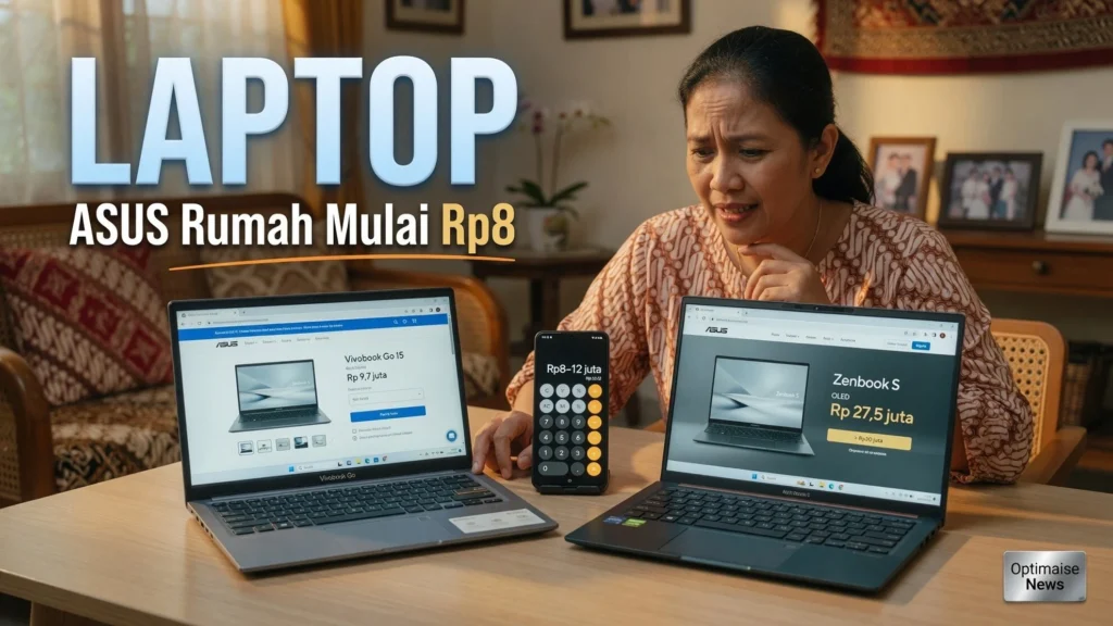 Laptop ASUS Rumah Mulai Rp8 Juta: Vivobook Go ke ProArt