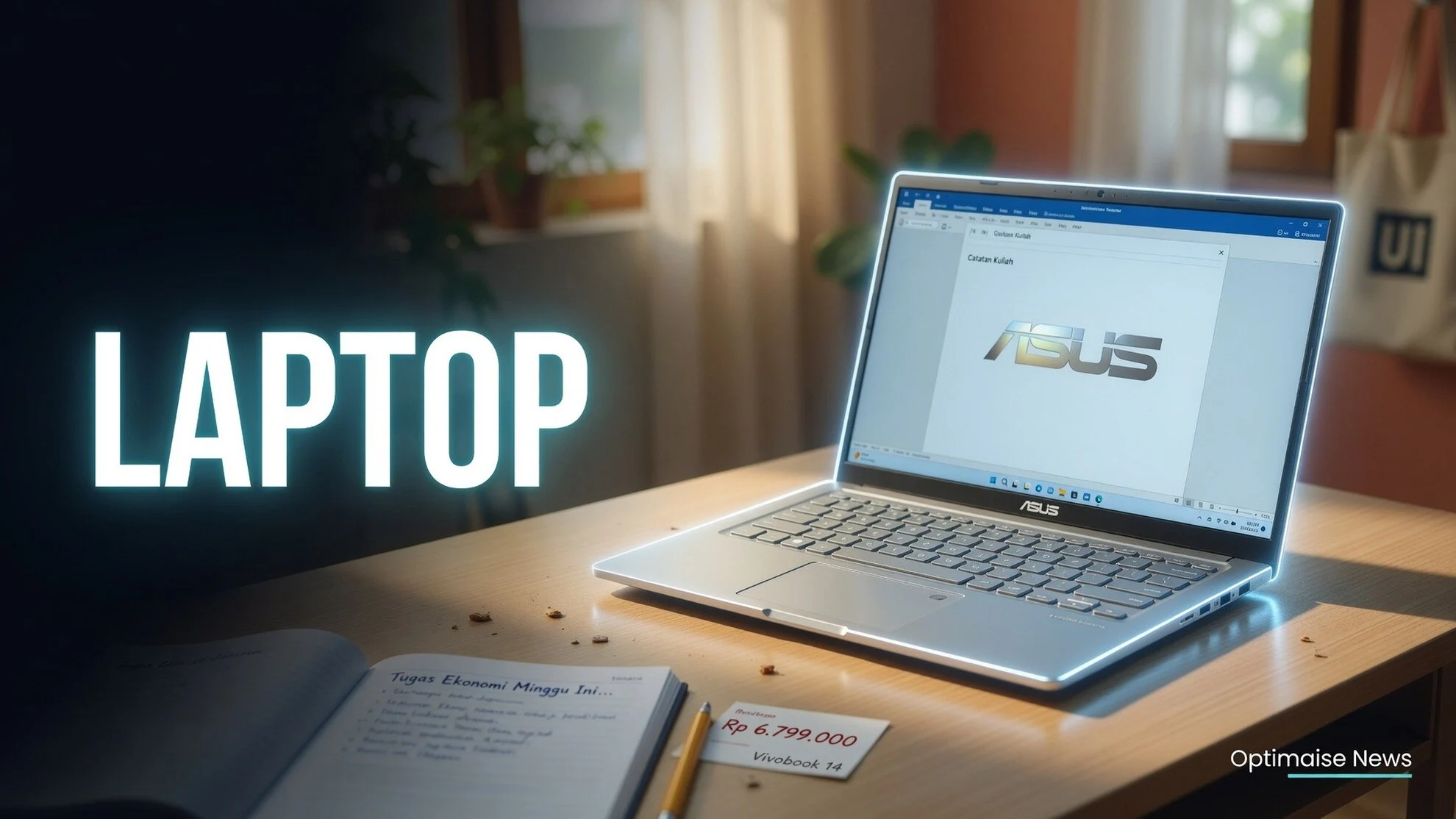 Laptop Asus Vivobook 3 Model Mulai Rp11,3 Juta