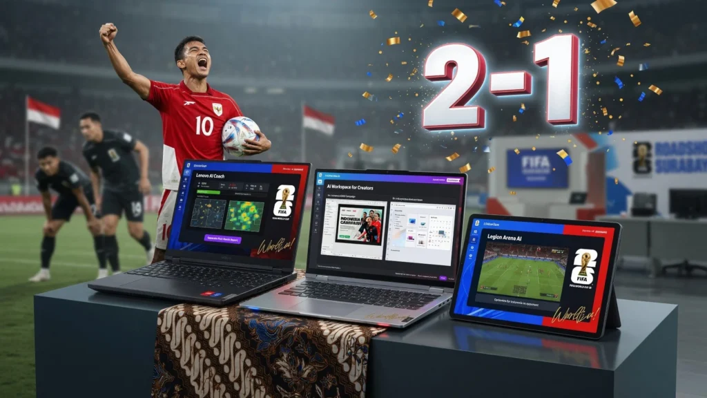AI terintegrasi untuk kerja hibrida, kreatif, dan gim