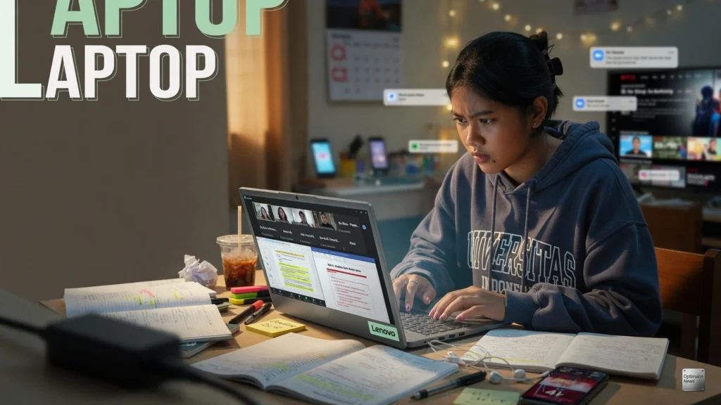Laptop Lenovo Mulai Rp4 Juta Dukung Tugas hingga Skripsi 4 Tahun