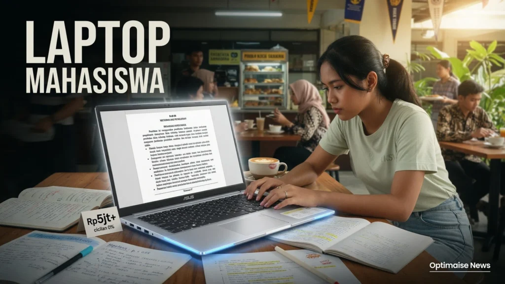 Laptop Mulai Rp5 Juta 2026 Cukup Skripsi Editing Mahasiswa