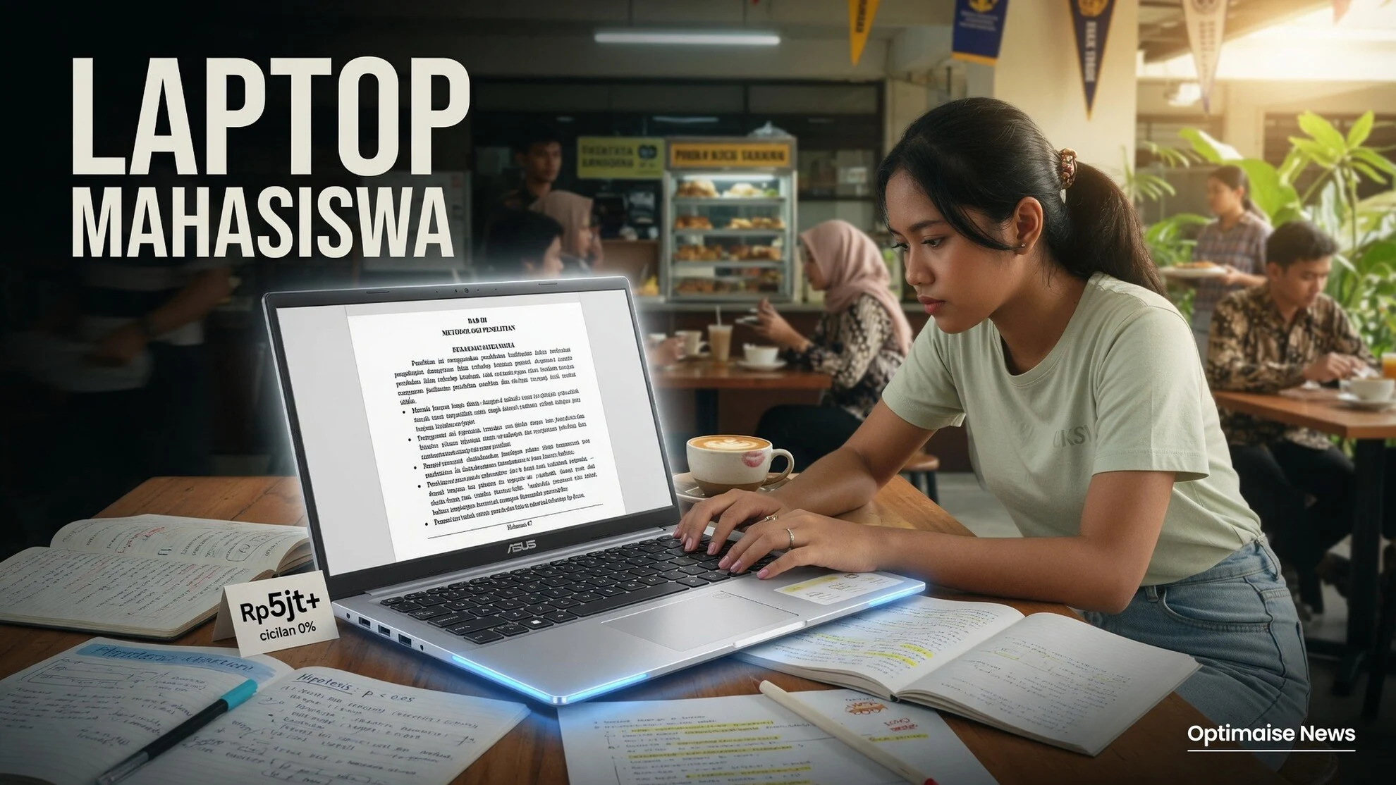 Laptop Mulai Rp5 Juta 2026 Cukup Skripsi Editing Mahasiswa