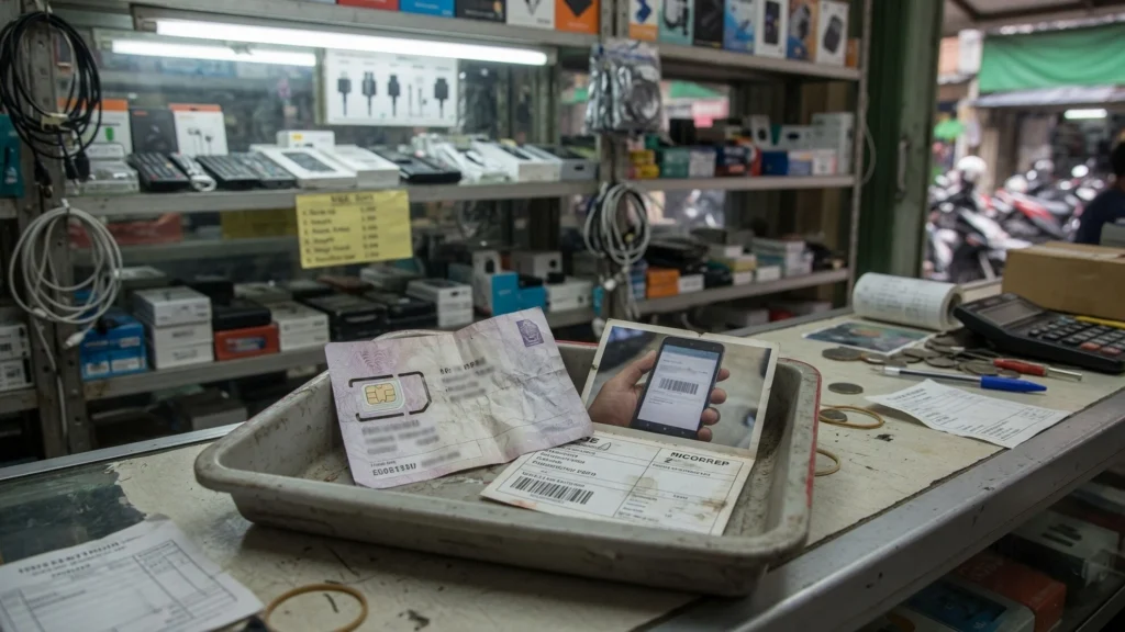 Identifikasi kurir lewat arsip foto serta SIM dari penjual