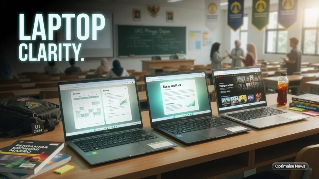 Laptop Vivobook Asus 3 Model untuk Pelajar Rp11,3 Juta
