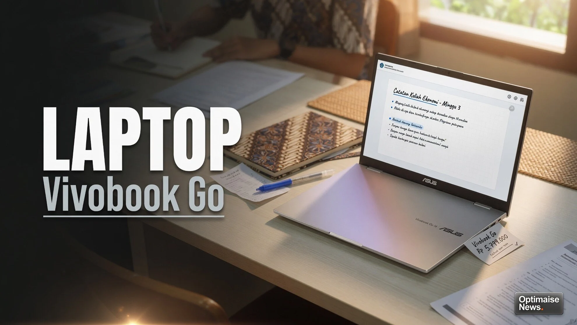 Laptop Vivobook Asus Pelajar Mulai Rp11,3 Juta
