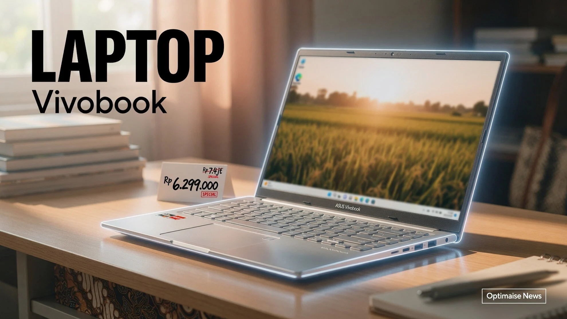 Laptop Vivobook Asus untuk Studi Mulai Rp11,3 Juta