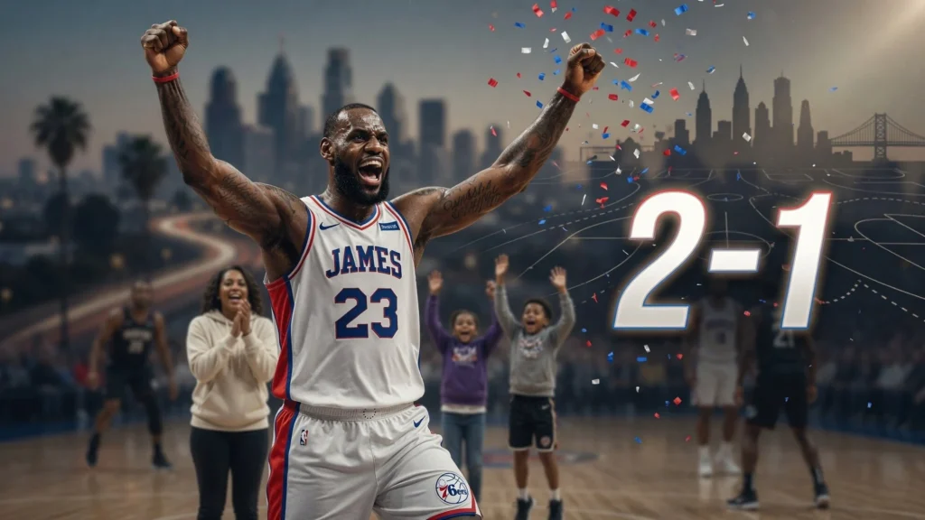 Jarak LA-Philadelphia: Keluarga yang Dukung Obsesi Basket LeBron